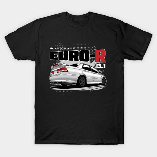 Accord Euro-R CL1 T-Shirt by idrdesign